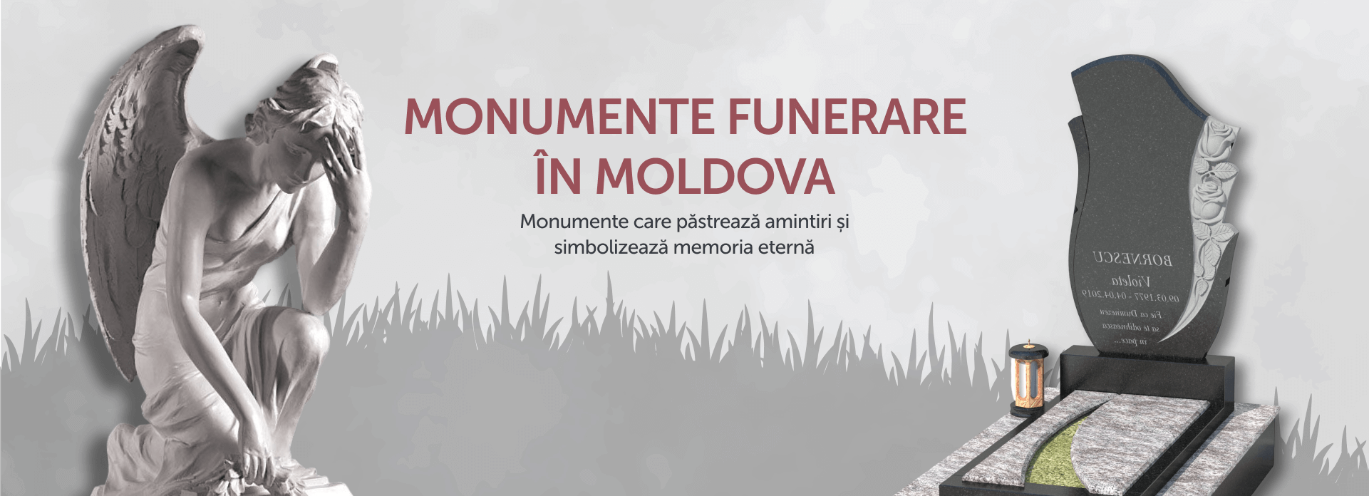 Гранитные памятники на могилу Молдова